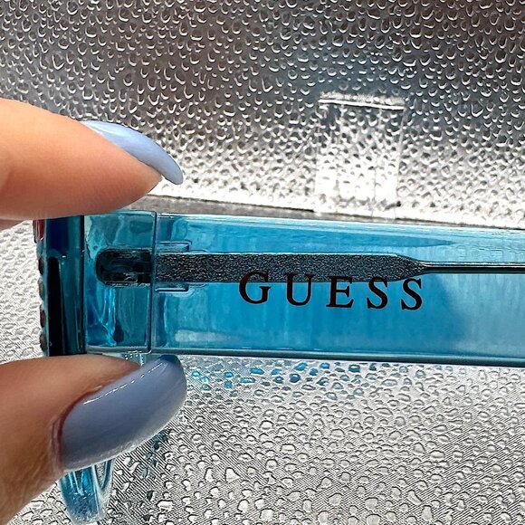 Guess GU7901 89V Turquoise/Other/ Blue Sunglasses Summer Style - Picture 6 of 14